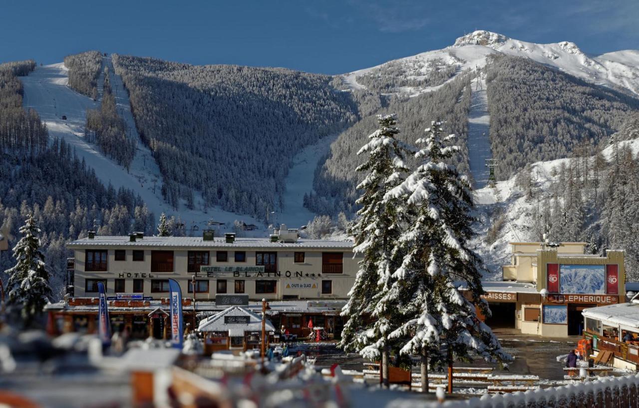 Hôtel Le Blainon Auron Exterior foto