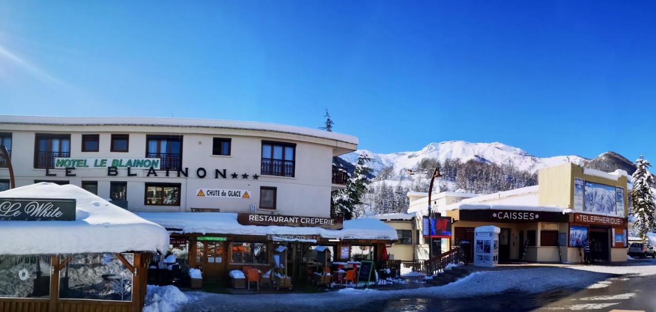 Hôtel Le Blainon Auron Exterior foto